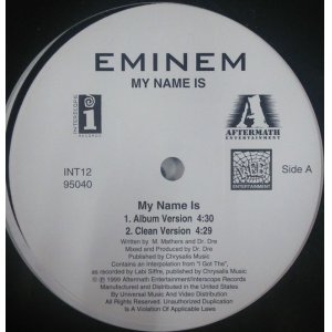 画像: Eminem ‎/ My Name Is (US) 最終 D4030