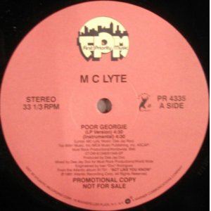 画像: M C Lyte / Poor Georgie / Search 4 The Lyte 残少 未 D4137