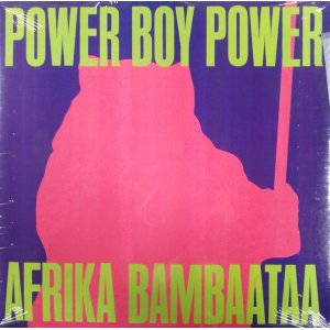 画像: $$ Afrika Bambaataa ‎/ Power Boy Power (VNR-56241) D4226-8 未  原修正