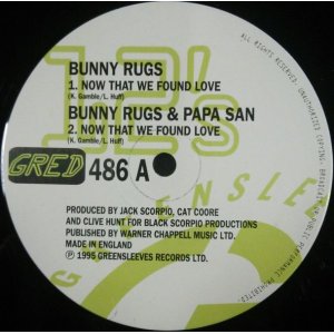 画像: Bunny Rugs ‎/ Now That We Found Love 残少 D4306