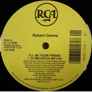 画像: Robert Owens ‎/ I'll Be Your Friend New Mixes D4314 YYY20-391-3-5