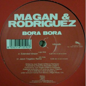 画像: $ Magan & Rodriguez ‎/ Bora Bora (NWI 323 Mix 2008) ラスト 未 Y1-D4355