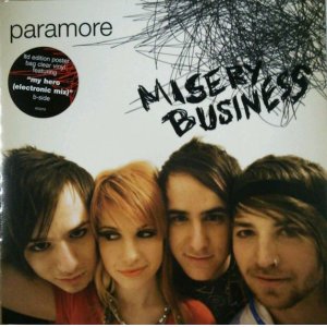 画像: $ Paramore ‎/ Misery Business (7inch Picture) 人気盤 (AT0279) ラスト D4358 完売