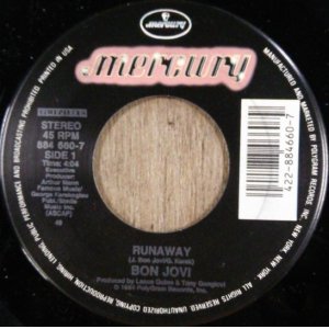 画像: BON JOVI / RUNAWAY (7inch) 残少