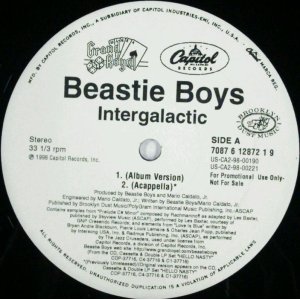 画像: $ Beastie Boys / Intergalactic (US) 4mix (SPRO 7087 6 12872 1 9) D4565-Y3+4