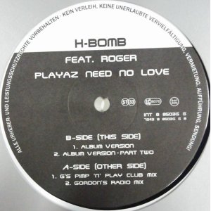 画像: H-BOMB / PLAYAZ NEED NO LOVE ラスト D4578