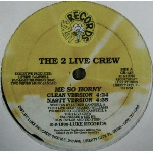 画像: $ The 2 Live Crew / Me So Horny (GR-127) 残少 Y3-D4592 未