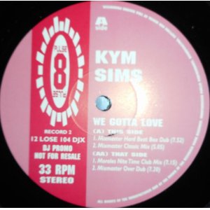 画像: %% Kym Sims / We Gotta Love (12 LOSE 104 DJX) YYY208-3066-2-3 未