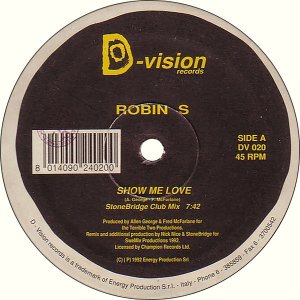 画像: $ Robin S / Show Me Love (DV 020) YYY249-2861-5-29