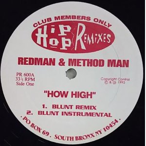 画像: $$ Method Man & Redman / How High (PR 600) YYY284-3368-5-5+