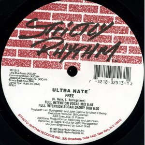 画像: $ Ultra Naté / Free (SR 12513) Ultra nate / Free (Full Intention Vocal Mix) YYY302-3797-3-3 後程済