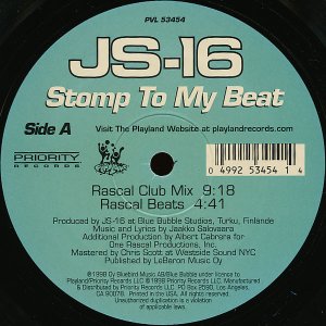 画像: $ JS16 / Stomp To My Beat (JS-16) US盤 (PVL 53454) YYY188-2842-6-6 後程済