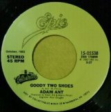 画像: Adam Ant / Goody Two Shoes (7inch) 2013 ソフトバンク CM曲 スリ傷 YYS47-1-1