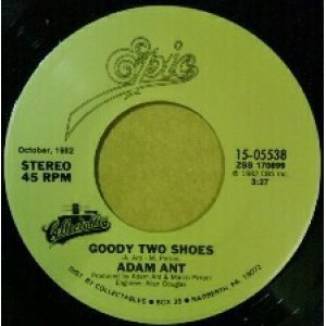 画像: Adam Ant / Goody Two Shoes (7inch) 2013 ソフトバンク CM曲 残少 YYS46-4-4