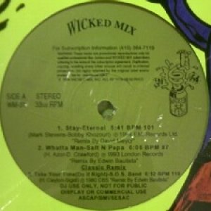 画像: $ Various / Wicked Mix 31 (WM-31) US (Eternal / Stay) Salt N Pepa - Whatta Man * SOS Band - Take Your Time * Mary J Blige - You レコード Y4+ 後程済 