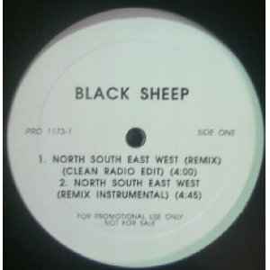 画像: %% BLACK SHEEP / NORTH SOUTH EAST WEST (REMIX) US (PRO 1173-1) Y12-? 在庫未確認