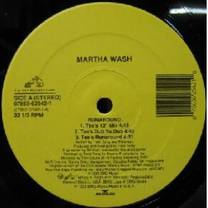 画像: MARTHA WASH / RUNAROUND  原修正