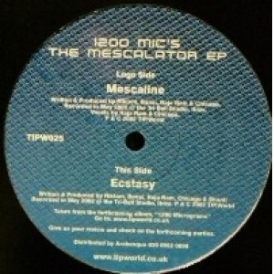 画像: $ 1200 MIC'S / THE MESCALATOR EP (TIPW025) YYY0-537-1-1