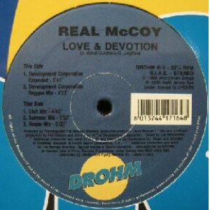 画像: REAL McCOY / LOVE & DEVOTION