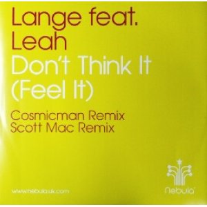 画像: $ Lange Feat. Leah / Don't Think It (Feel It) (Remixes) 黄 (NEBTX037) 未  原修正 Y4+35? 後程済