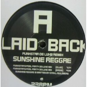 画像: %% Laid Back / Sunshine Reggae (Funkstar De Luxe Remix) 2000 (LAIDPRO 29) Y7 在庫未確認