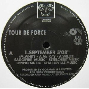 画像: $ TOUR DE FORCE / SEPTEMBER (OUT 3518) Y20-2F