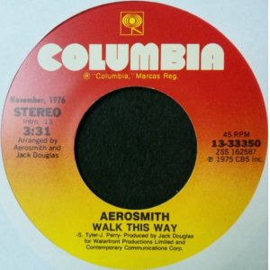 画像: %% Aerosmith / Walk This Way / Come Together (7inch) 13-33350 YYS127-1-1