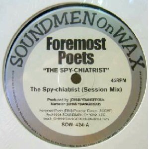 画像: $ FOREMOST POETS / THE SPY-CHIATRIST (SOW-424) 未 原修正 YYY366-4699C-3-7+