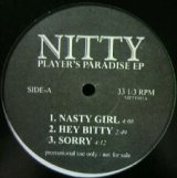 画像: $ NITTY / PLAYER'S PARADISE EP (NASTY GIRL) NASTY GIRL (NITTY001) YYY312-3957-5-15