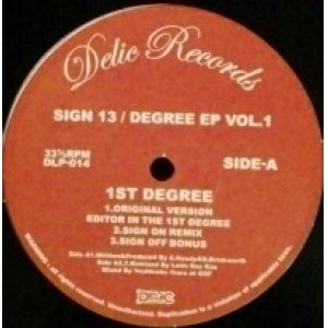 画像: %% SIGN 13 / DEGREE EP VOL.1