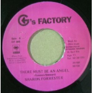 画像: %% SHARON FORRESTER / THERE MUST BE AN ANGEL (GF 005) 【7インチ】Y10+ 原修正