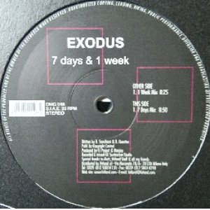 画像: Exodus / 7 Days & 1 Week 未  原修正