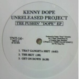 画像: Kenny Dope Unreleased Project / The Pushin' "Dope" EP 最終在庫