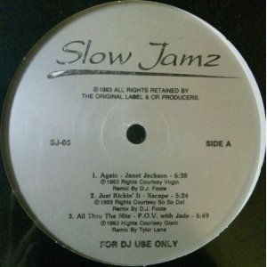 画像: $ SLOW JAMZ VOL.5 (SJ-05) Janet Jackson / Again YYY262-3011-3-3 後程済 