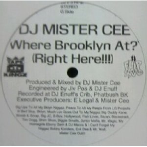 画像: DJ Mister Cee / Shake Dat Ass Girl / Where Brooklyn At? (Right Here!!!)