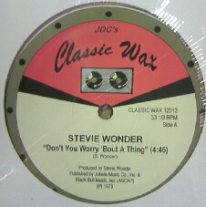画像1: Stevie Wonder / Don't You Worry 'Bout A Thing (US)  原修正
