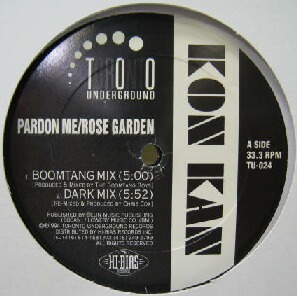 画像1: $ KON KAN / PARDON ME/ROSE GARDEN (TU-024) YYY-359-4520-1-10-4F