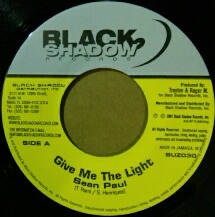 画像1: Sean Paul / Give Me The Light (7inch) 未  原修正