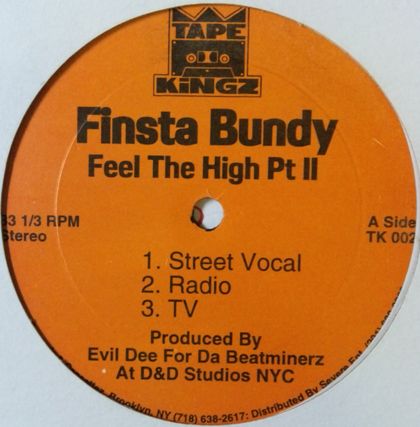 画像1: Finsta Bundy / Feel The High Pt. II 