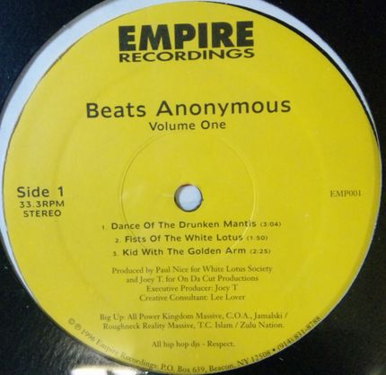 画像1: Paul Nice & Joey T. / Beats Anonymous Volume One 