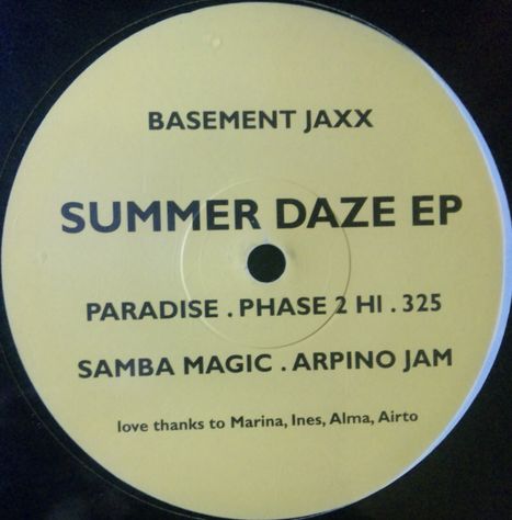 画像1: $ Basement Jaxx / Summer Daze EP (JAXX 003) YYY301-3770-1-1+
