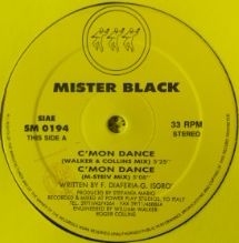 画像1: Mister Black M. Steiv Jay / C'mon Dance/ Come On Dance 未  原修正