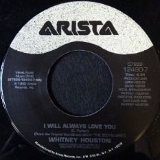 画像1: %% WHITNEY HOUSTON / I WILL ALWAYS LOVE YOU (7inch) YYS7-7-7 (07822-12490-7) 後程済