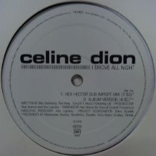 画像1: $ Celine Dion / I Drove All Night (SAMPMS 12644 6) Y2-D3405
