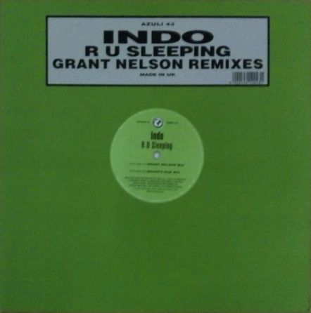 画像1: Indo ‎/ R U Sleeping (Grant Nelson Remixes) 折 (AZULI 43) D3533-6+ D2439-3-3