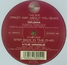 画像1: $ Kylie Minogue / Step Back In Time (New Generation 99 Remix) Tatjana Crazy / Way About You (Y & Co. Mix) 1999 (VEJT-89051) YYY26-522-4-4
