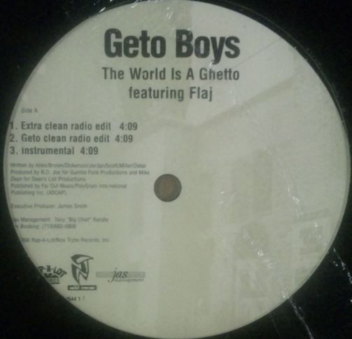 画像1: Geto Boys ‎/ The World Is A Ghetto  残少 D3655 未