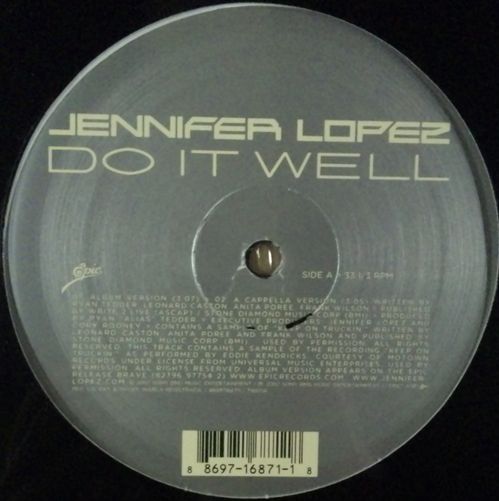 画像1: Jennifer Lopez / Do It Well 未 YYY69-1396-1-2