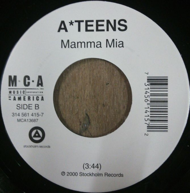 画像1: $$ A*Teens / Mamma Mia (314 561 415-7) 7inch Y30