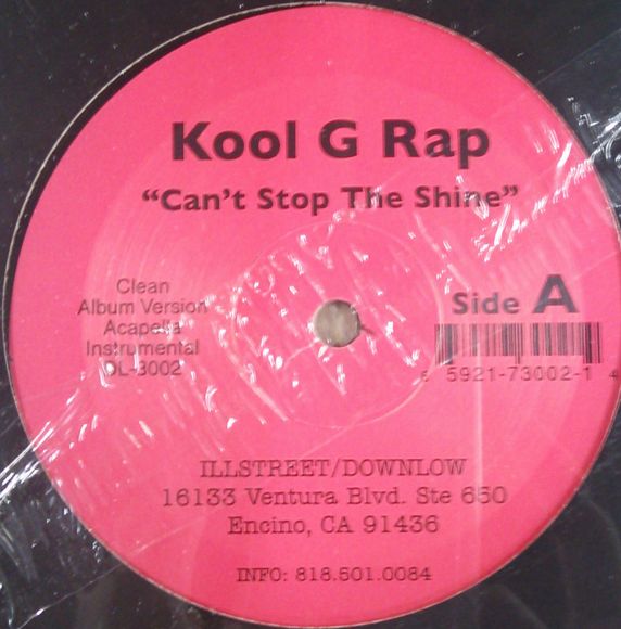 画像1: Kool G Rap ‎/ Can't Stop The Shine / Thugs Anthem  残少 D4015 未